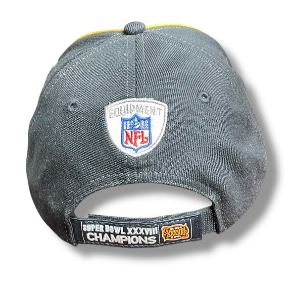 Reebok New England Patriots Hat Cap Super Bowl XXXVIII 38 Champions NFL Football - Picture 6 of 12